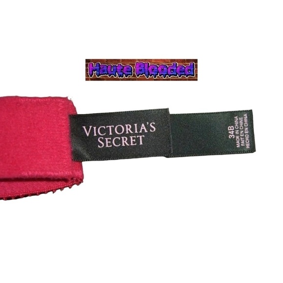 Victorias Secret Red Sheer Lace Bows Garter Cami Sexy Boudoir Pin Up Negligee - Picture 9 of 11